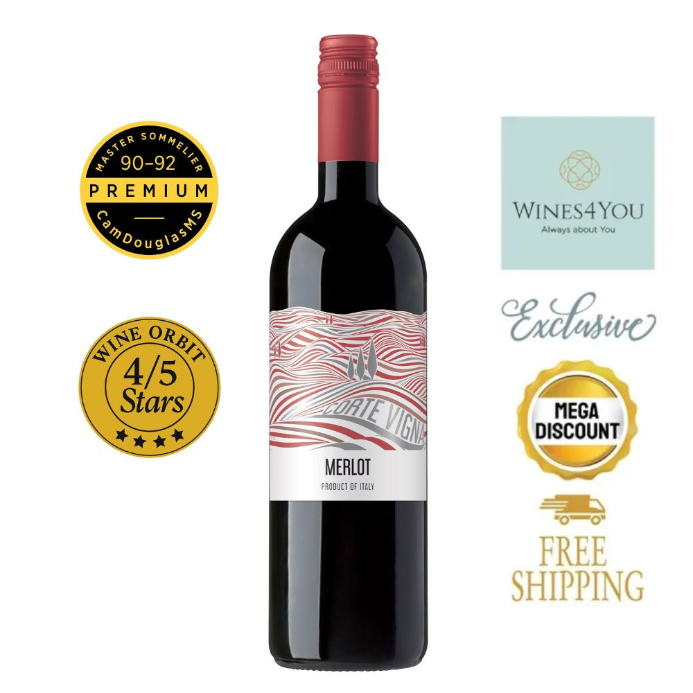 Corte Vigna Merlot Vino Italy Red Wine